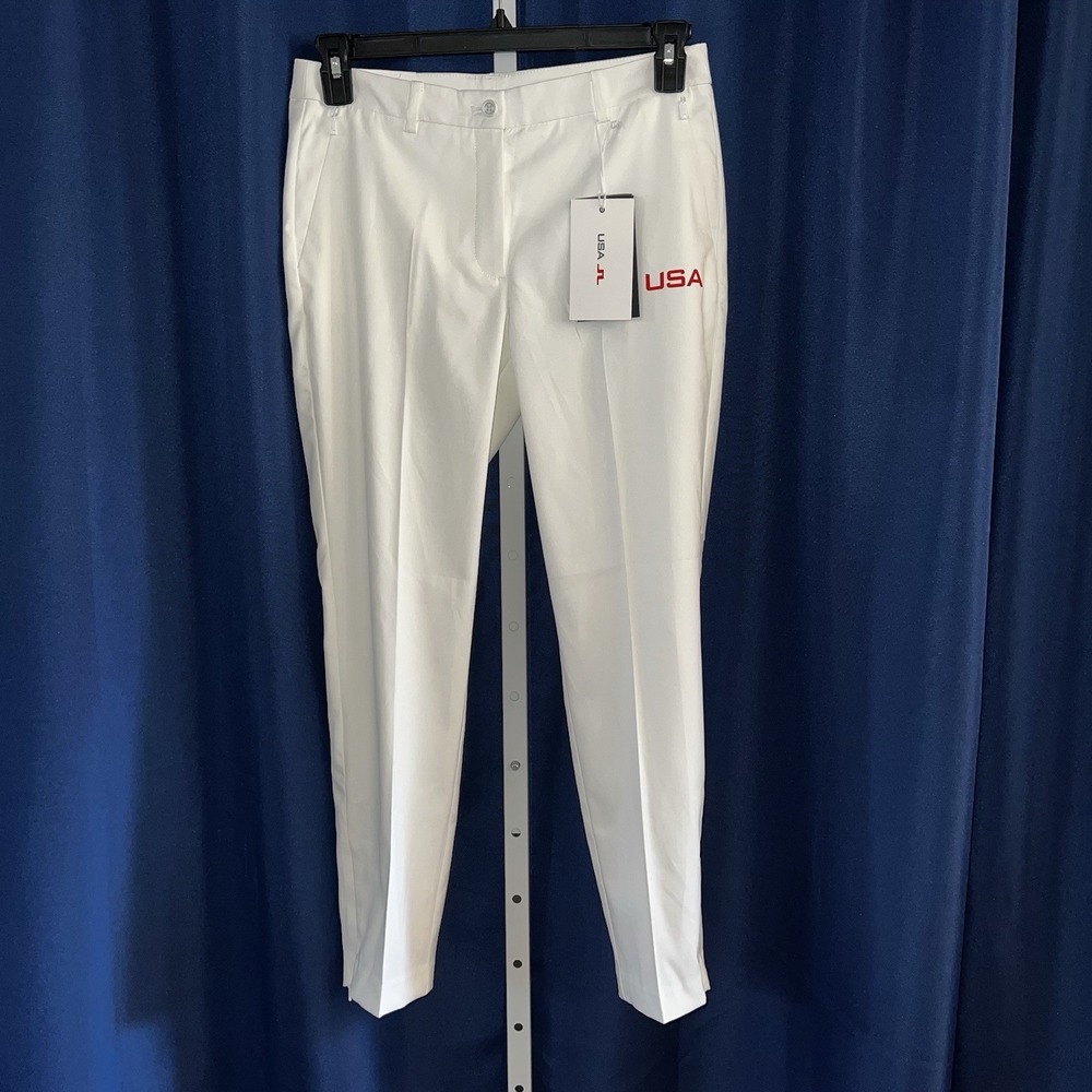 J. Lindeberg Women's Pia Golf Pants TEAM USA GWPA11747 MSRP $165 NEW Size 28